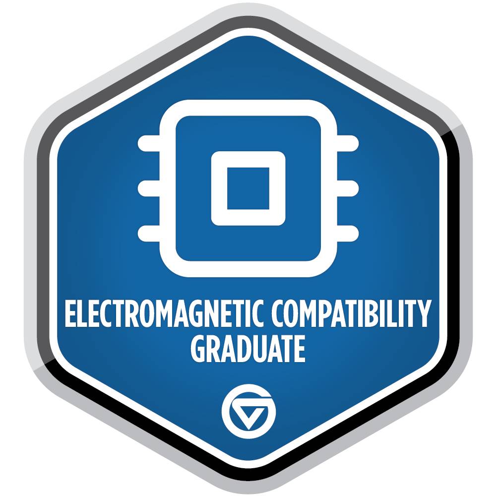 Electromagnetic Compatibility Badge at GVSU.